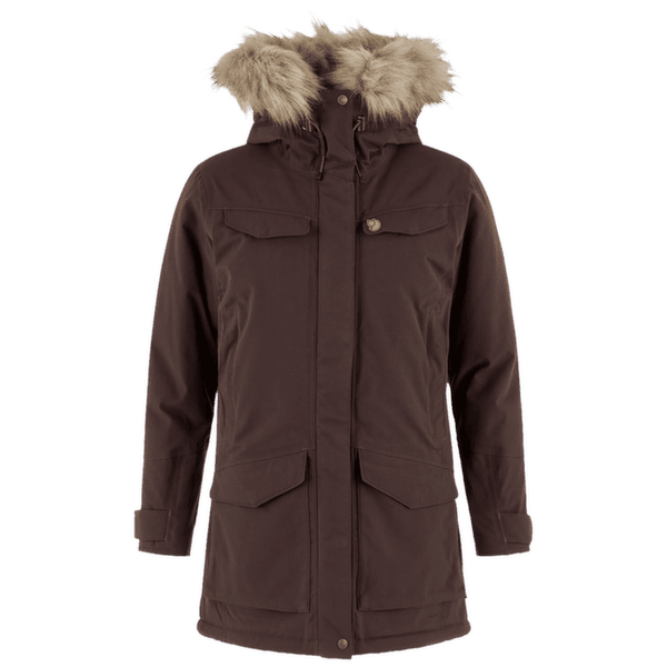 Parka Fjällräven Nuuk Parka Women Black Oak