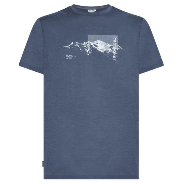 Koszulka z krótkim rękawem Icebreaker Merino 150 Tech Lite SS Tee Pure Altitude Men DAWN