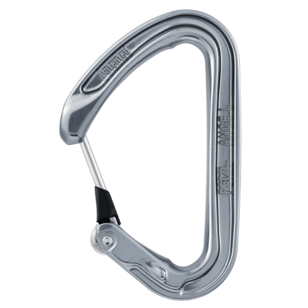 Karabinek wspinaczkowy Petzl Ange L Dark grey