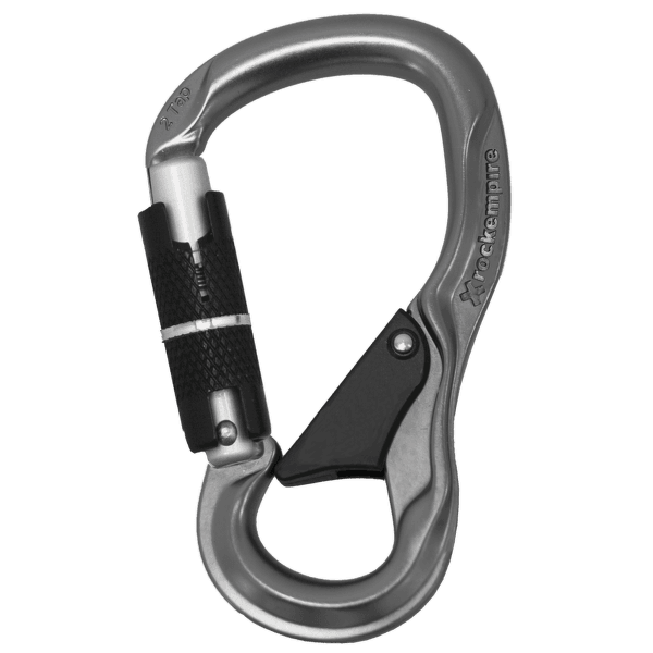 Karabinek wspinaczkowy Rock Empire 2Tap 3T Šedá