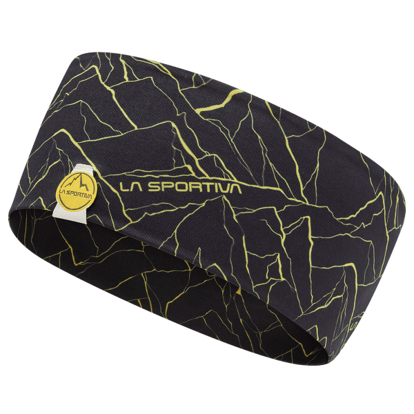 Opaska na głowę La Sportiva MOUNTAIN HEADBAND Black/Yellow