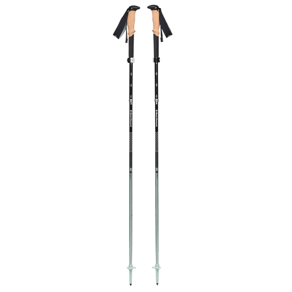 Hole Black Diamond PURSUIT FLZ TREKKING POLES Black-Foam Green