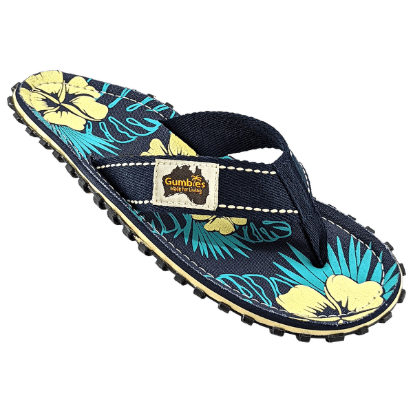 Klapki Gumbies Gumbies Blue Hibiscus Blue Hibiscus
