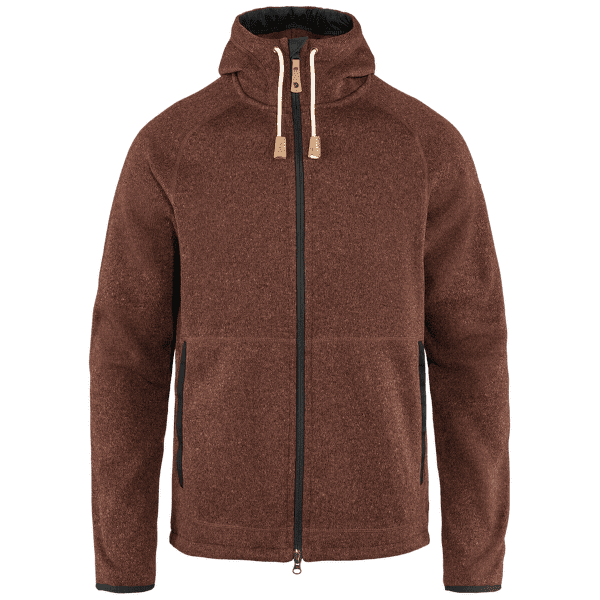 Bluza Fjällräven Ovik Fleece Hoodie Men Autumn Leaf