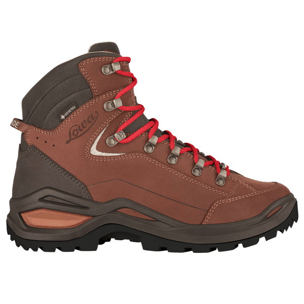 Buty Lowa Renegade 100 GTX MID Women mahagony/red