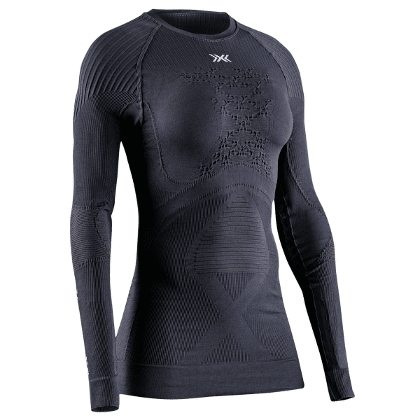 Koszulka z długim rękawem X-Bionic Energy Accumulator 4.0 Shirt Round Neck Women Opal Black/Arctic White