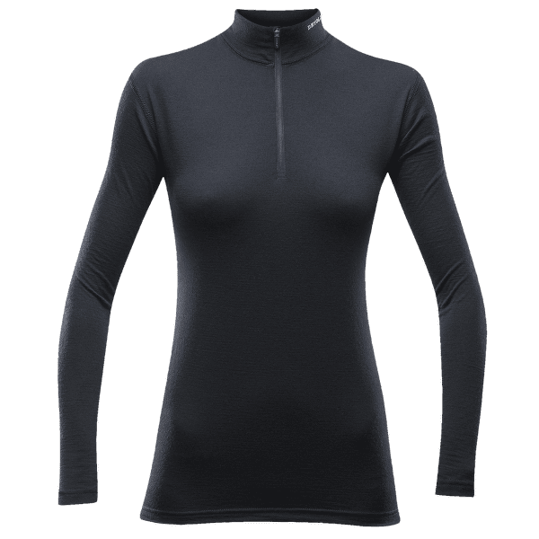 Koszulka z długim rękawem Devold Breeze Half Zip Neck Women 950A BLACK