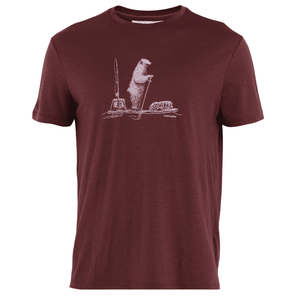 Koszulka z krótkim rękawem Icebreaker Merino 150 Tech Lite SS Tee Polar Paddle Men PORT