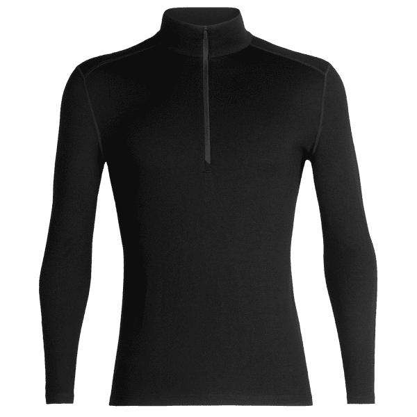 Koszulka z długim rękawem Icebreaker Merino 260 Tech LS Half Zip Men Black