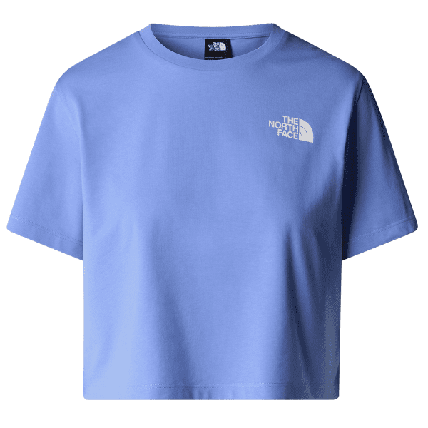Koszulka z krótkim rękawem The North Face SIMPLE DOME CROPPED SLIM TEE Women 0YI VIRTUAL BLUE