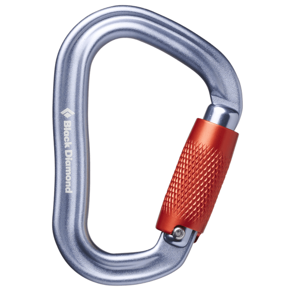 Karabinek wspinaczkowy Black Diamond VAPORLOCK TWISTLOCK CARABINER Gray