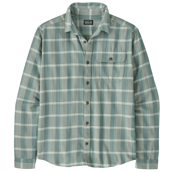 Koszula z długim rękawem Patagonia Long-Sleeved Cotton in Conversion Lightweight Men Marine Layer: Blue Sage