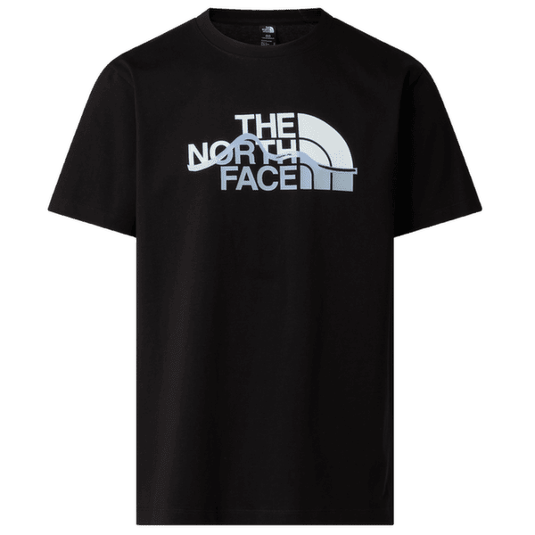 Koszulka z krótkim rękawem The North Face Mountain Line Regular Short Sleeve Tee - Graphic Men TNF BLACK