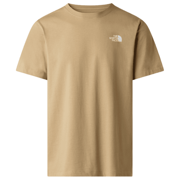Koszulka z krótkim rękawem The North Face Evolution Box NSE Regular Short Sleeve Men Khaki Stone