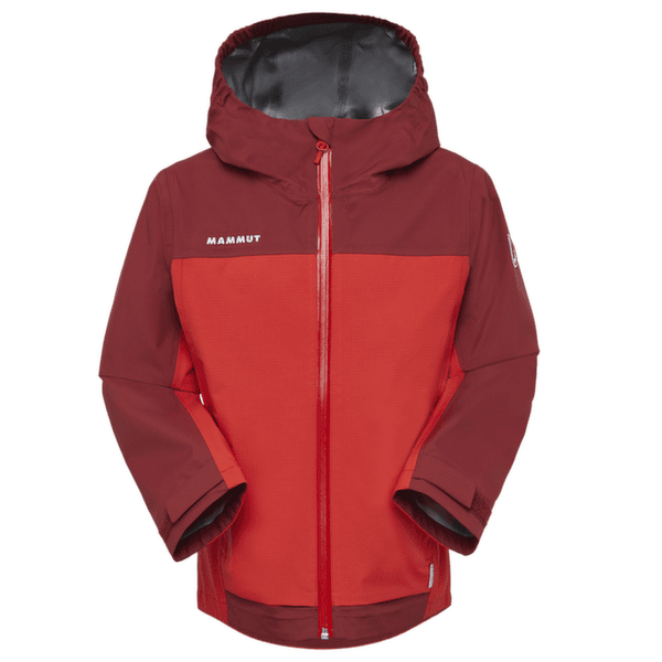 Kurtka Mammut TAISS HS HOODED JACKET KIDS 3825 mammut red-dark mammut red