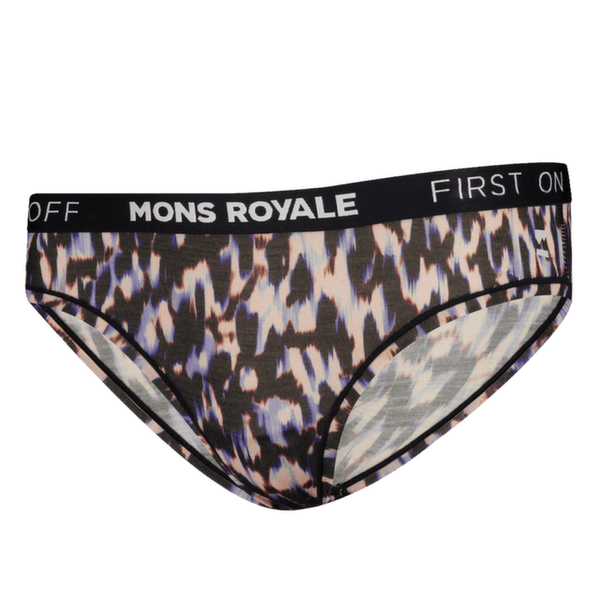 Majtki Mons Royale Folo Merino Briefs Rock Leopard