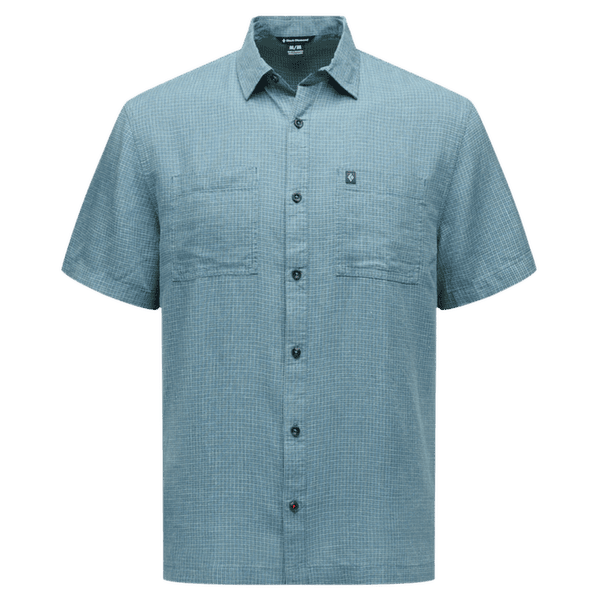 Koszulka z krótkim rękawem Black Diamond Scenic Route SS Shirt Men Midnight Blue-Glacier