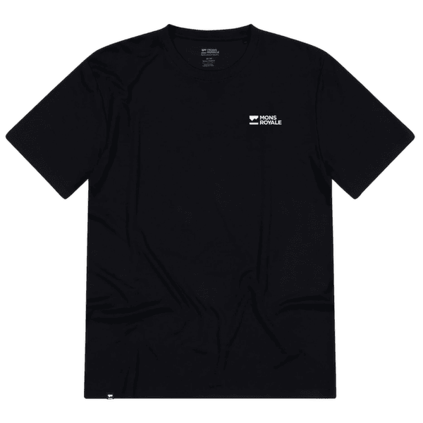 Koszulka z krótkim rękawem Mons Royale Icon Merino Classic T-Shirt Men Black