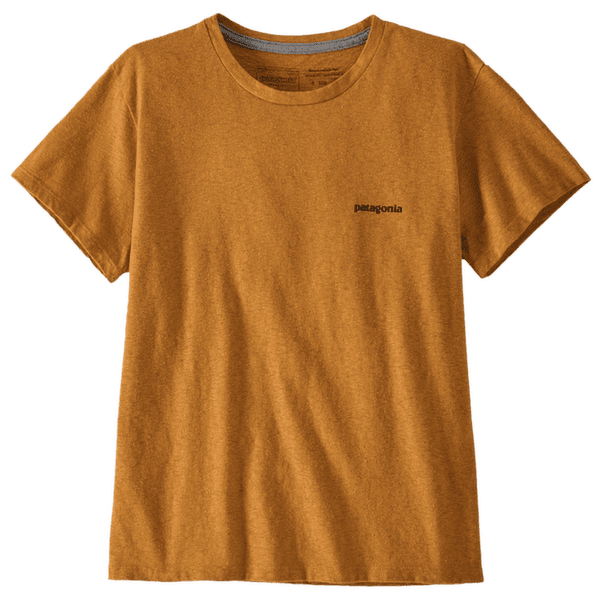 Koszulka z krótkim rękawem Patagonia P-6 Logo Responsibili-Tee Women Dried Mango
