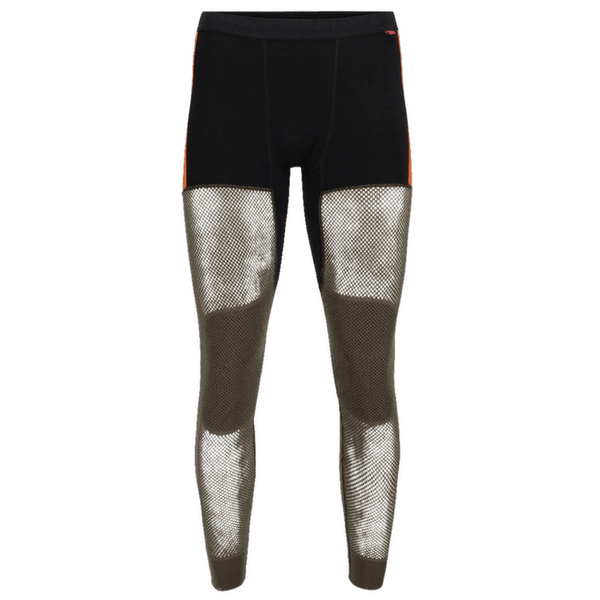 Legginsy Aclima WoolNet Hiking Longs Men Jet Black/Tarmac/Gold Flame