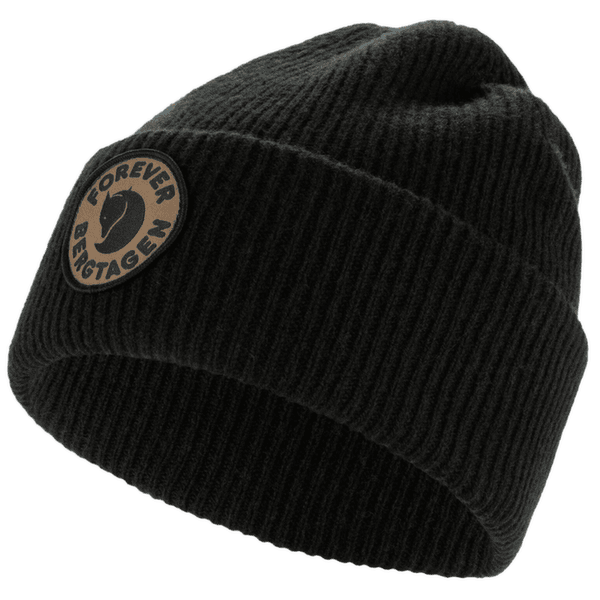 Czapki Fjällräven Bergtagen Forever Wool Beanie Black