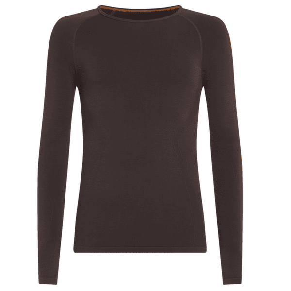 Koszulka z długim rękawem Icebreaker Merino 260 ZoneKnit™ Seamless LS Crewe Women BITTERSWEET
