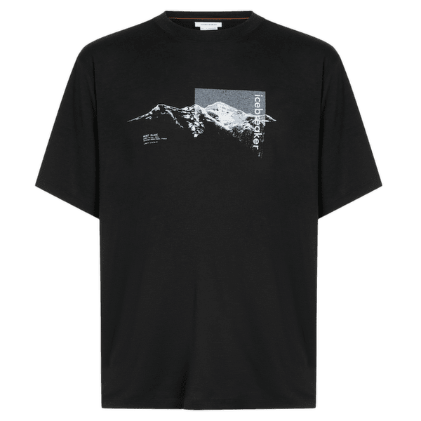 Koszulka z krótkim rękawem Icebreaker Merino 150 Tech Lite SS Tee Pure Altitude Men BLACK