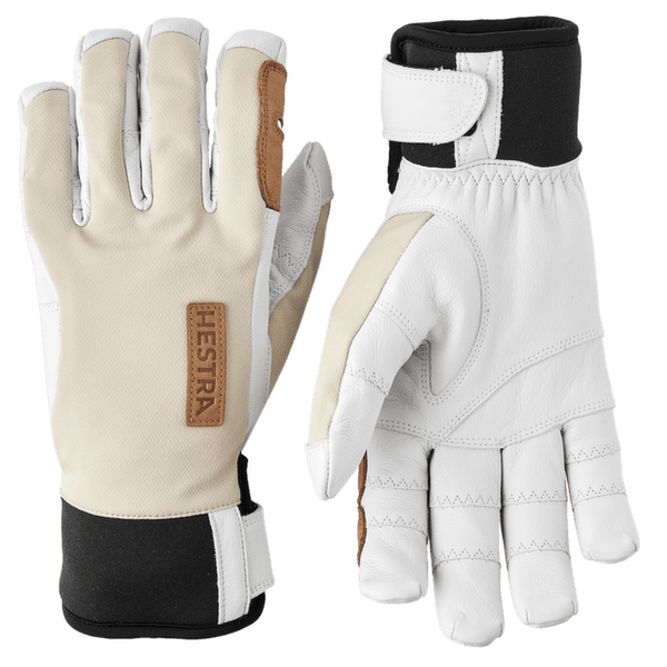 Rękawice Hestra Ergo Grip Active Wool Terry Beige/Offwhite
