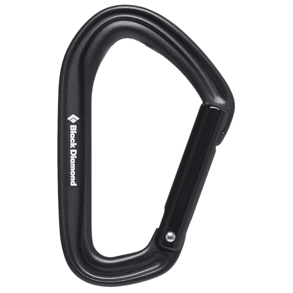 Karabinek wspinaczkowy Black Diamond HOTFORGE STRAIGHT GATE Black