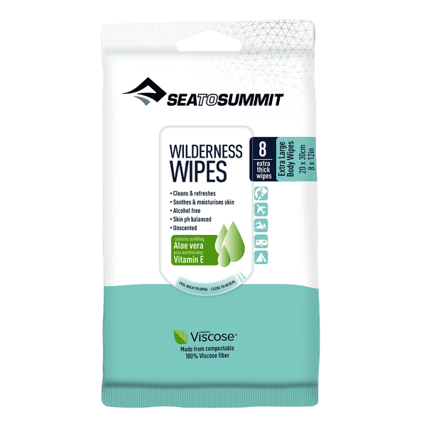Higiena Sea to Summit Wilderness Wipes XL - 8 pack