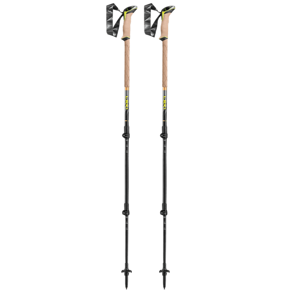 Hole Leki Sherpa dark anthracite-copper-neonyellow