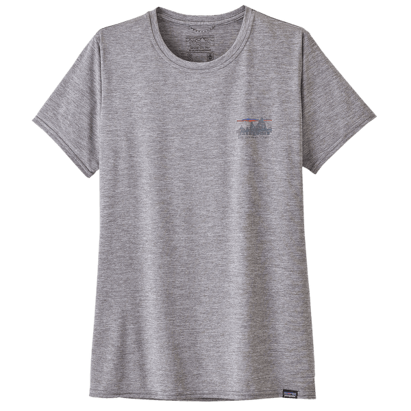 Koszulka z krótkim rękawem Patagonia Cap Cool Daily Graphic Shirt Women 73 Skyline: Feather Grey
