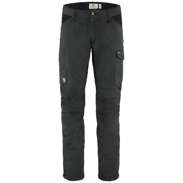Spodnie Fjällräven Kaipak Trousers Men Dark Grey-Black