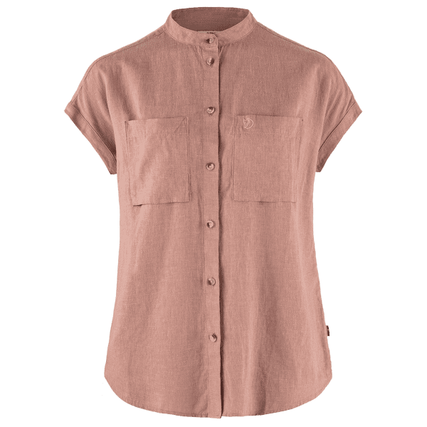 Koszulka z krótkim rękawem Fjällräven Övik Hemp Shirt SS Women Dusty Rose