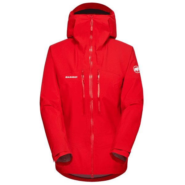 Bunda Mammut Taiss HS Hooded Jacket Women 3778 mammut red