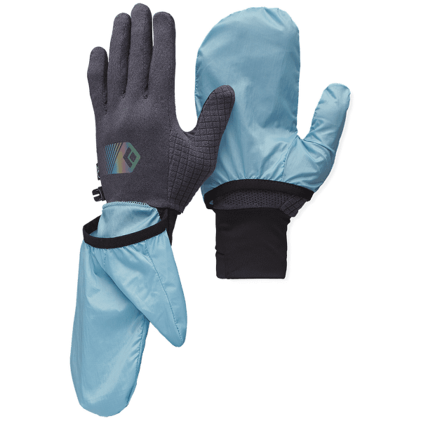 Rękawice Black Diamond Deploy Wind Hood Gloves Carbon-Glacier