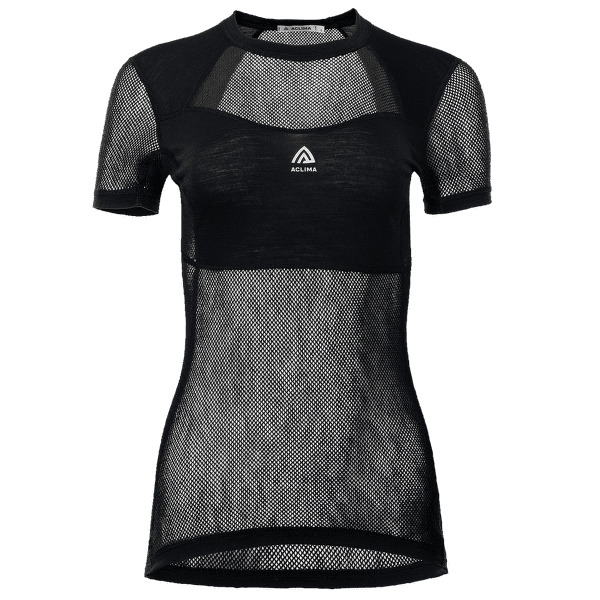 Koszulka z długim rękawem Aclima WoolNet Light T-Shirt Women Jet Black