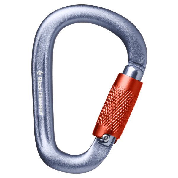 Karabinek wspinaczkowy Black Diamond PEARLOCK TWISTLOCK CARABINER Gray
