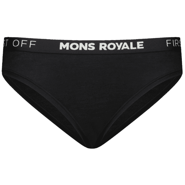 Majtki Mons Royale Folo Merino Briefs Black