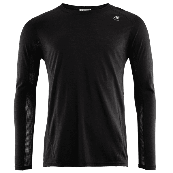 Koszulka z długim rękawem Aclima LightWool Sports Shirt Men Jet Black