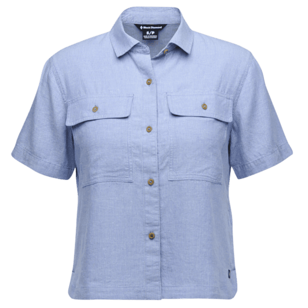 Koszulka z krótkim rękawem Black Diamond Scenic Route SS Shirt Women Clean Blue-Fog Blue