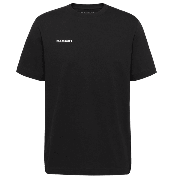 Koszulka z krótkim rękawem Mammut MAMMUT BASE T-SHIRT MEN MINI LOGO black 0001