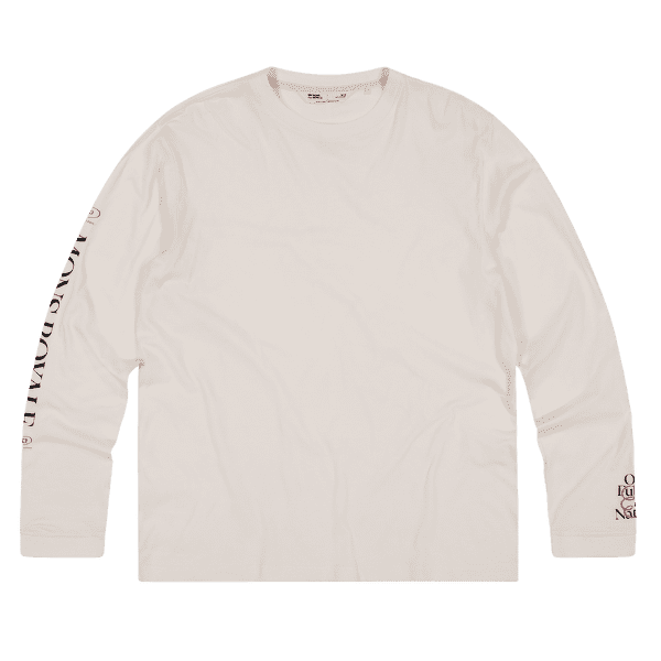 Koszulka z długim rękawem Mons Royale Yonder Merino Organic CottonLong Sleeve Men Vintage White