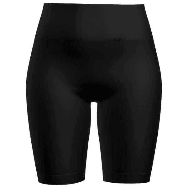 Szorty Icebreaker Merino Blend 260 Seamless Rib 8" High Rise Shorts Women BLACK
