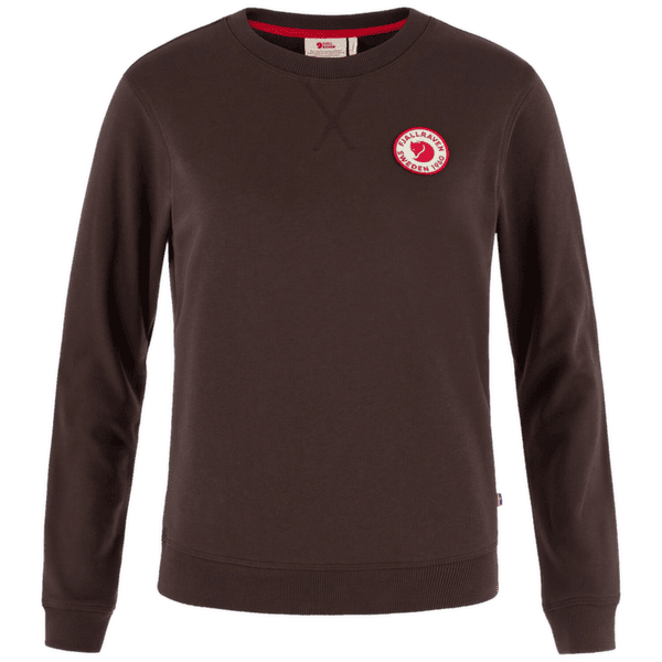 Sweter Fjällräven 1960 Logo Badge Sweater Women Black Oak