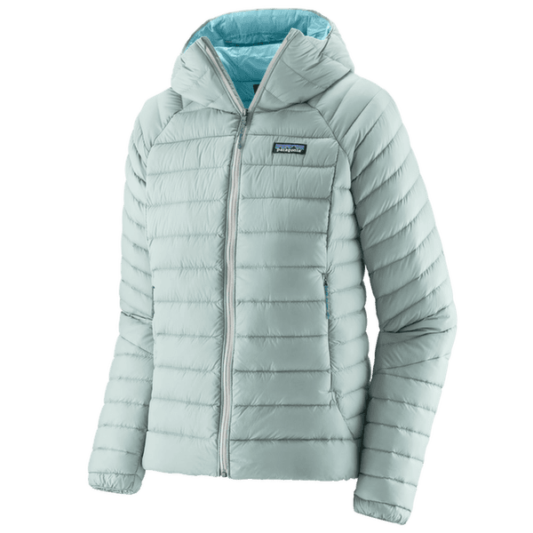 Kurtka Patagonia Down Sweater Hoody Women Virtually Blue