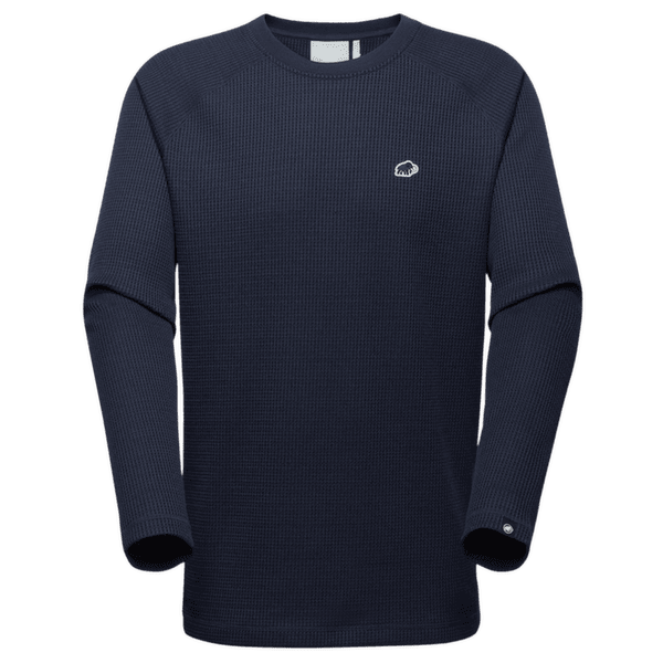 Koszulka z długim rękawem Mammut Waffle Longsleeve marine 5118