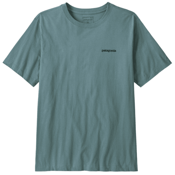 Koszulka z krótkim rękawem Patagonia P-6 Logo T-Shirt Men Blue Sage
