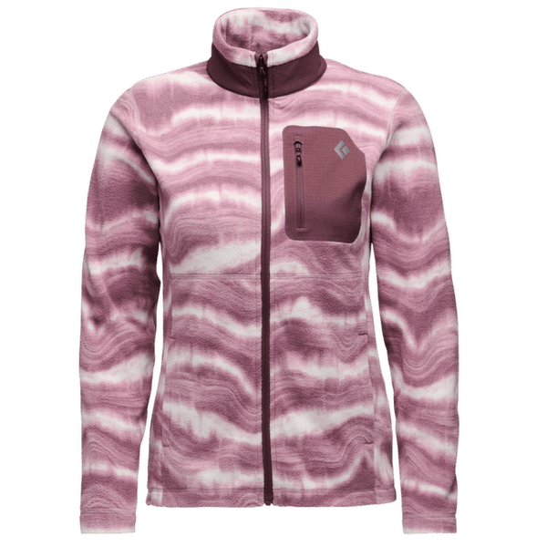 Kurtka Black Diamond Rift FZ Fleece Jacket Women Quartzite-Meadow Rose