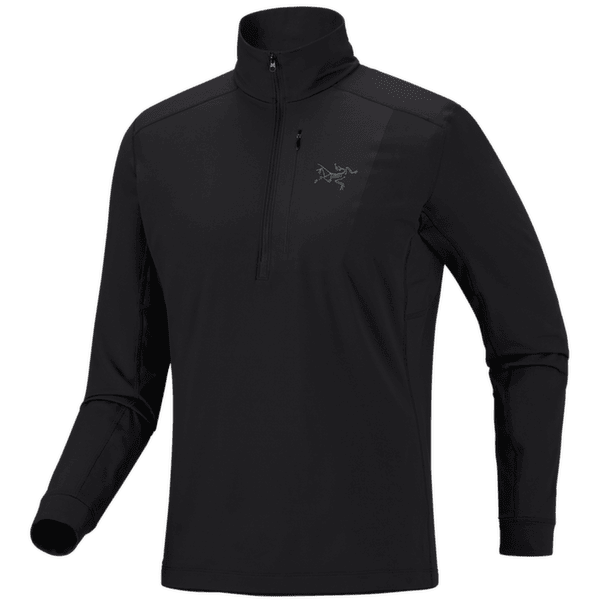 Bluza Arcteryx Rho LT Zip Neck Men Black